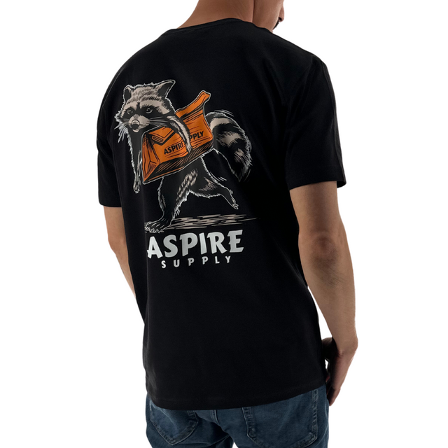Sneaky Racoon T-Shirt - Aspire Supply