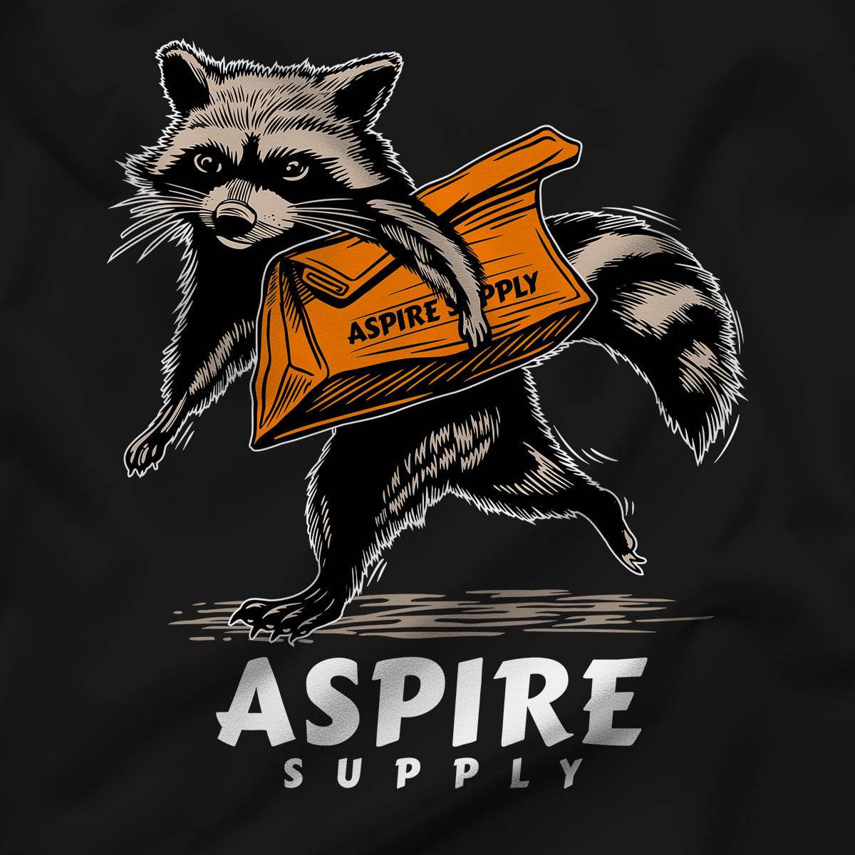 Sneaky Racoon T-Shirt - Aspire Supply